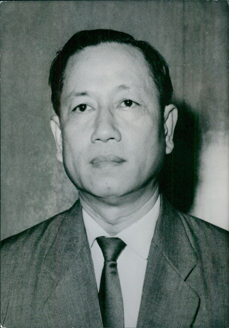 South Vietnamese Politicians: LE CONG CHAT Deputy Minister of the Interior. - Vintage Photograph