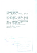 British comic actor Michael Robbins, best known for the saucy comedy series On The Buses. - Vintage Photograph