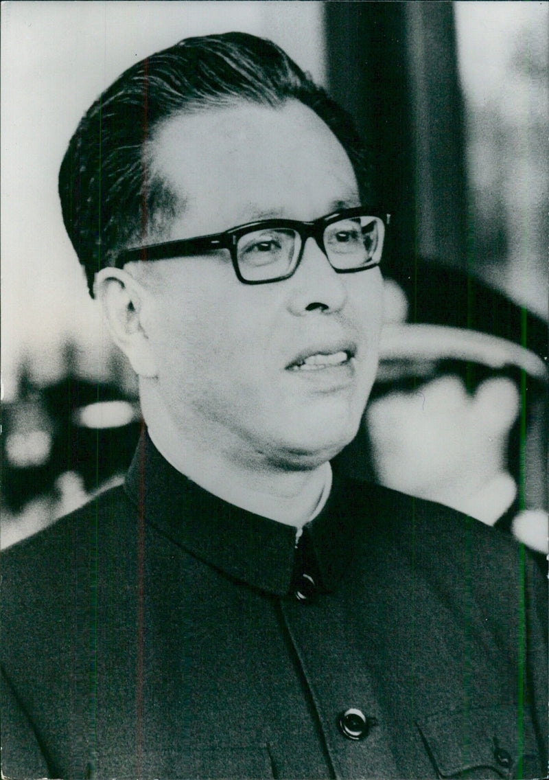 CHEN CHU, China's first Ambassador to Japan, presents his credentials to the Emperor - Vintage Photograph