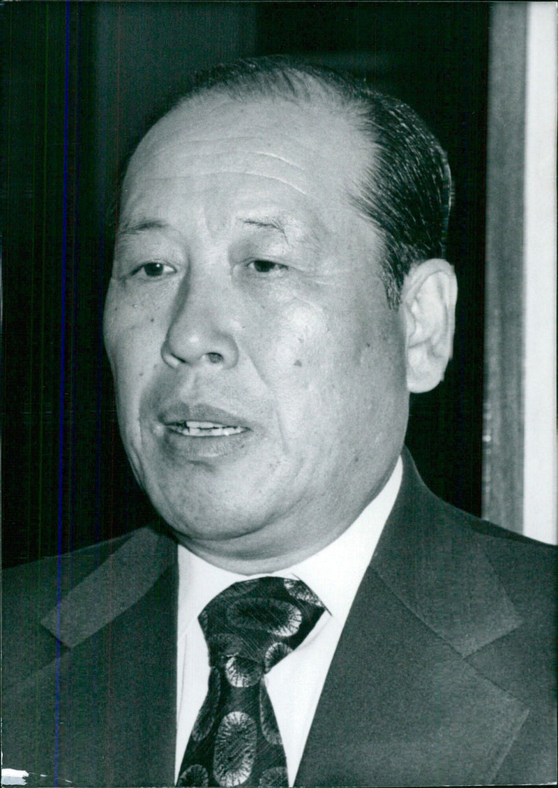 KIM CHONG-RAK, President of the Korean Baseball Federation - Vintage Photograph