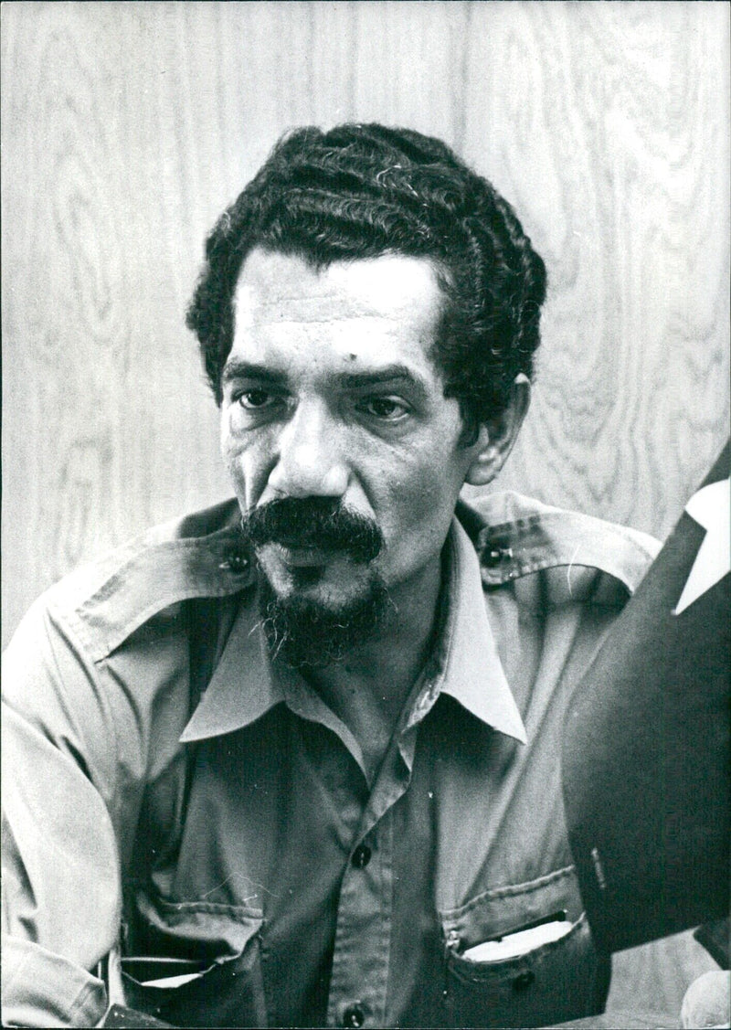 LUCIO LARA, Spokesman and leading member of the MPLA - Vintage Photograph