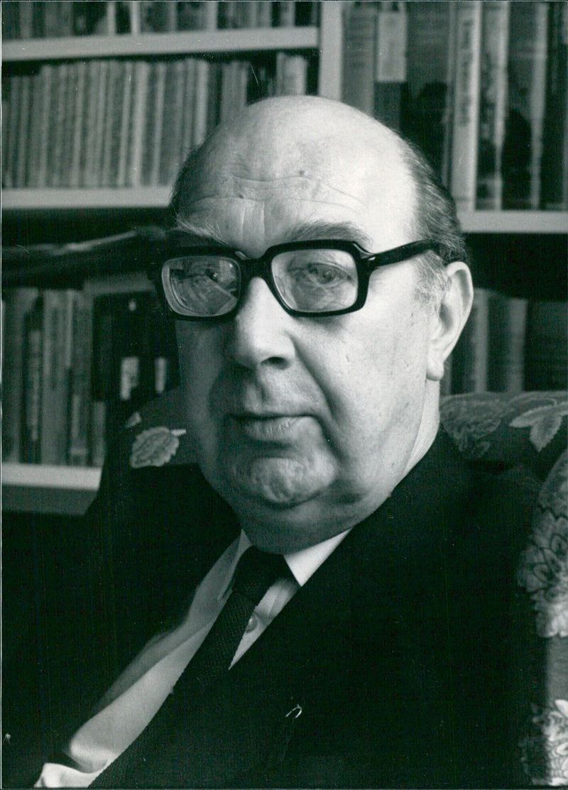 British Poet Philip Larkin - Vintage Photograph