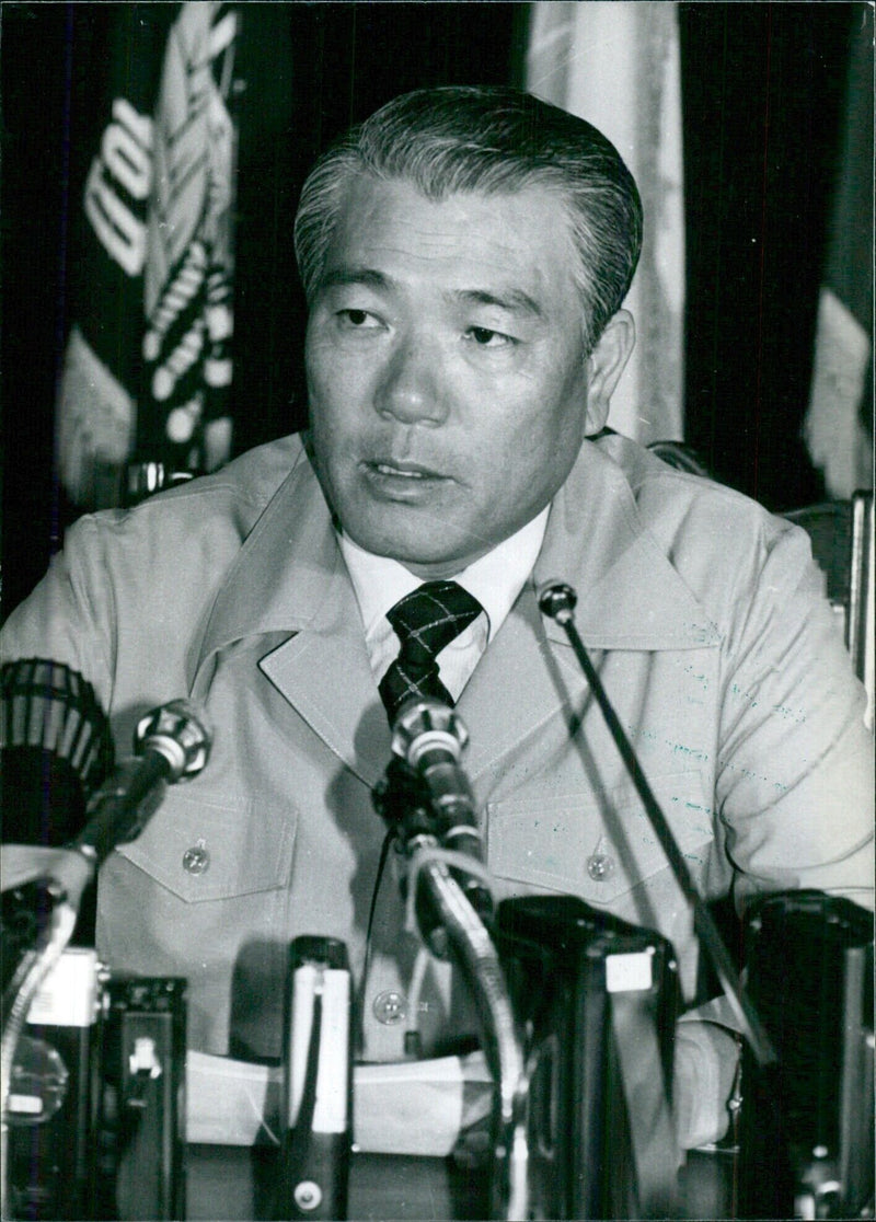 RD JAE-HYUN OPS Ro Jae-hyun, South Korea's Minister of Defence - Vintage Photograph