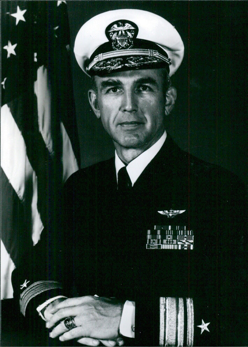 Rear-Admiral Thomas J. Kilcline, Chief of Legislative Affairs for the U.S. Navy - Vintage Photograph