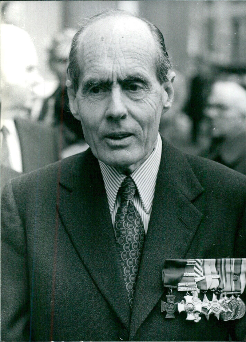 British Personalities: Group Captain Leonard Cheshire - Vintage Photograph