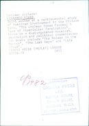 Chilean Writer Fernando Rivas - Vintage Photograph