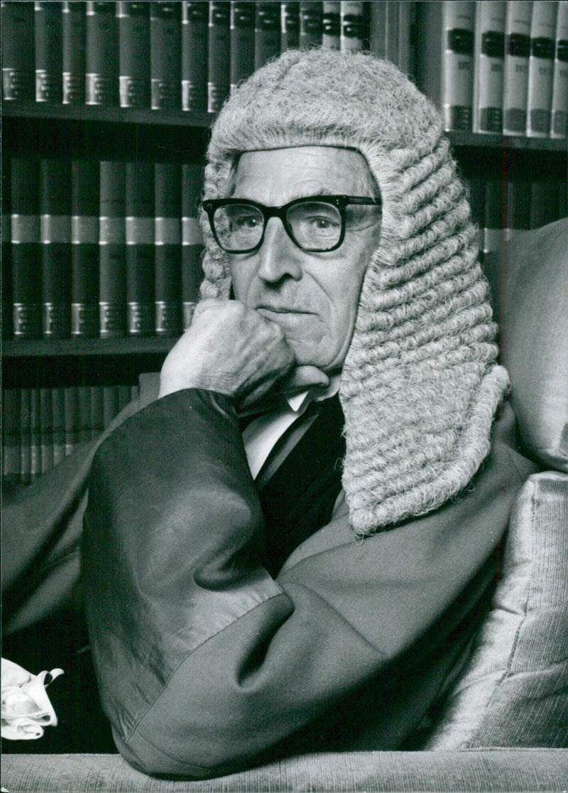 British High Court Judges - Vintage Photograph