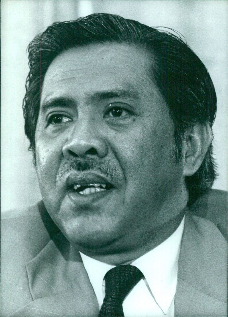 AHMAD RITHAUDDEEN OPS Ahmad Rithauddeen, Foreign Minister of Malaysia - Vintage Photograph