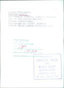 Libyan Diplomats: MANSOUR KIKHIA OPS - Vintage Photograph