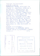 Giulio Ceretti, Italian Communist Party official and secret agent during the Spanish Civil War - Vintage Photograph