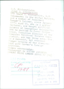 U.S. Diplomatists: JEANE J. KIRKPATRICK OPS - Vintage Photograph