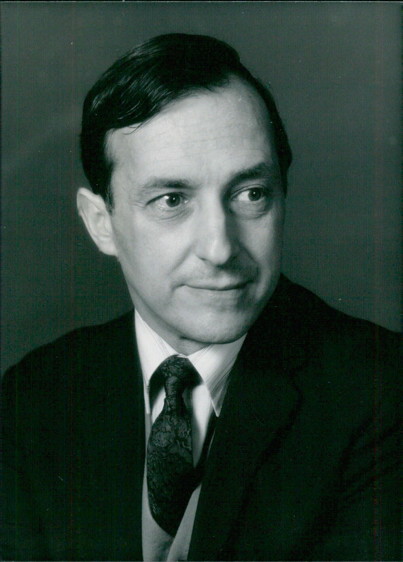 Prof. Peter Lachmann, British Physician - Vintage Photograph