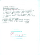 French writer Jacques Lacarrière - Vintage Photograph