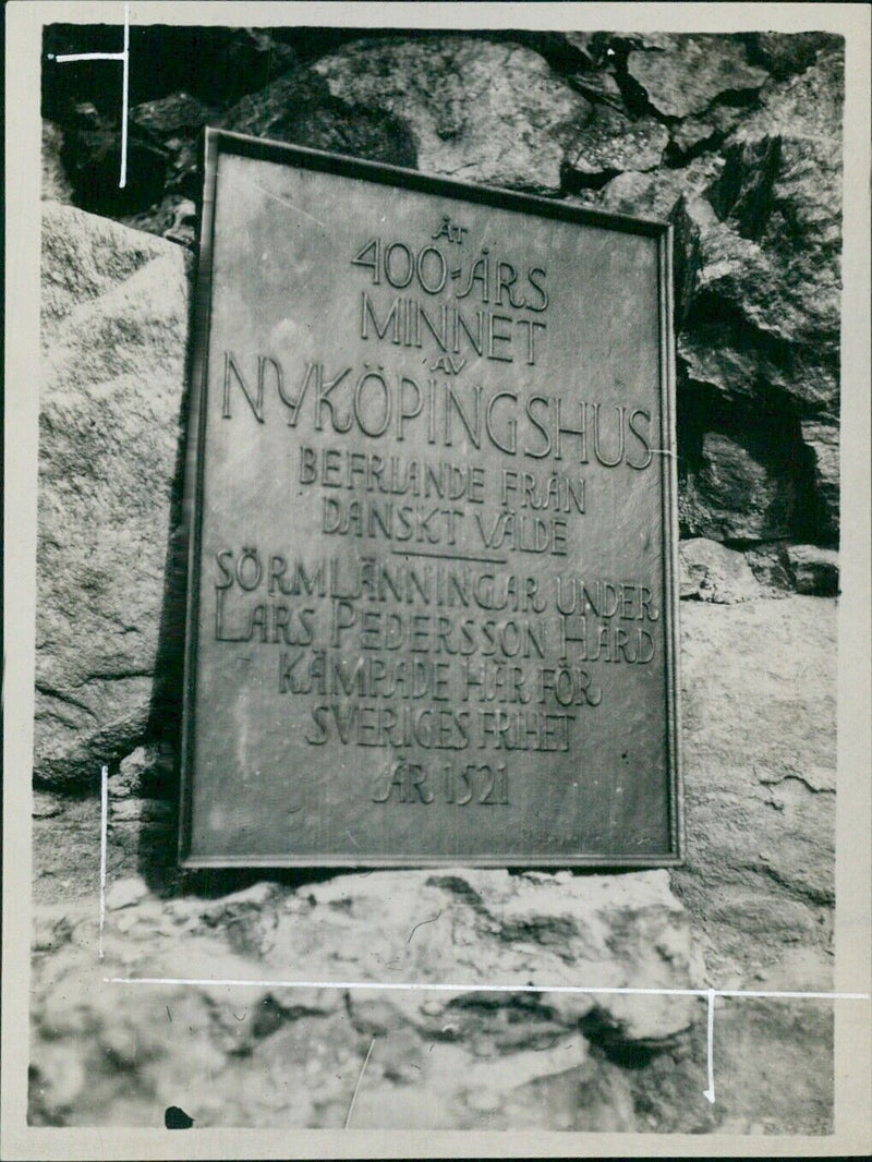 Liberation of Sörmland from Danish rule - Vintage Photograph