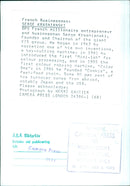 Serge Krasnianski, French millionaire entrepreneur and businessman - Vintage Photograph