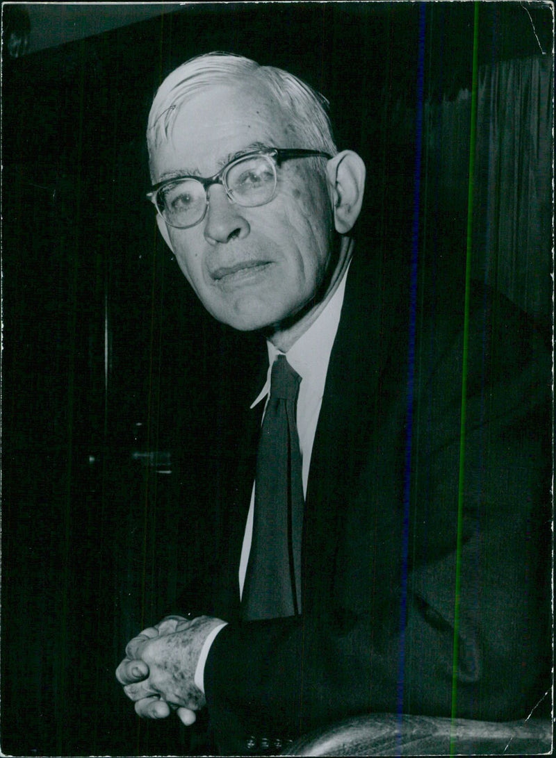 E. WALLACE CHADWICK, Appointed Counsel for Special Congress Committee on McCarthy - Vintage Photograph