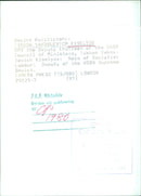 TIKHON YAKOVLEVICH KISELYOV OPS, Deputy Chairman of the USSR Council of Ministers - Vintage Photograph