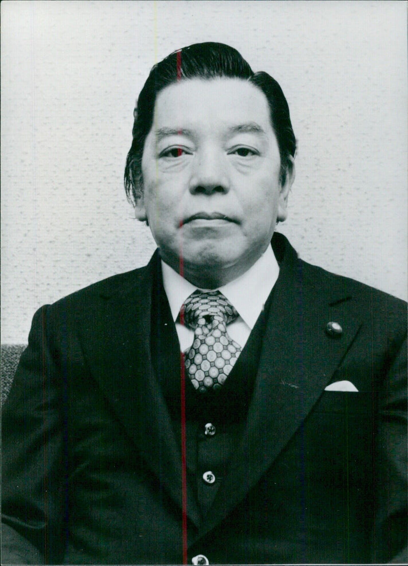 Japanese Minister of Labour, Akira Ono - Vintage Photograph