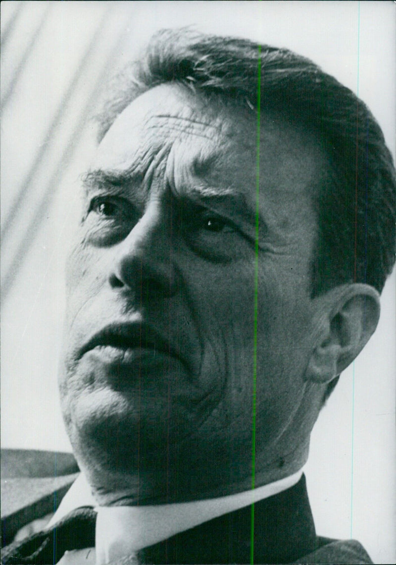 FRANCOIS CEYRAC, President of the social commission of the National Council of French Employers (C.N.P.F.) - Vintage Photograph