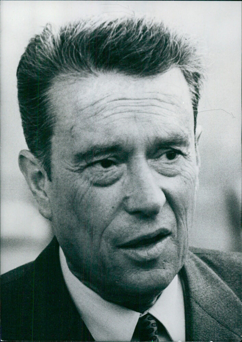 FRANCOIS CEYRAC, Director of several mining and metallurgical companies; President since 1968 of the C.N.P.F. (the association of French employers) - Vintage Photograph