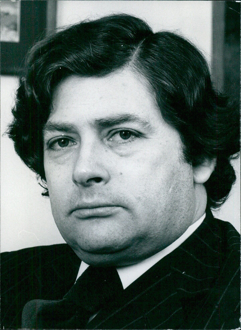 British Politician Nigel Lawson - Vintage Photograph