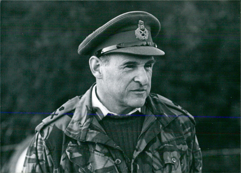 General Sir Frank Kitson, Commander-in-Chief of the United Kingdom's Land Forces - Vintage Photograph