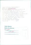 South African Businessman Harry F. Oppenheimer - Vintage Photograph