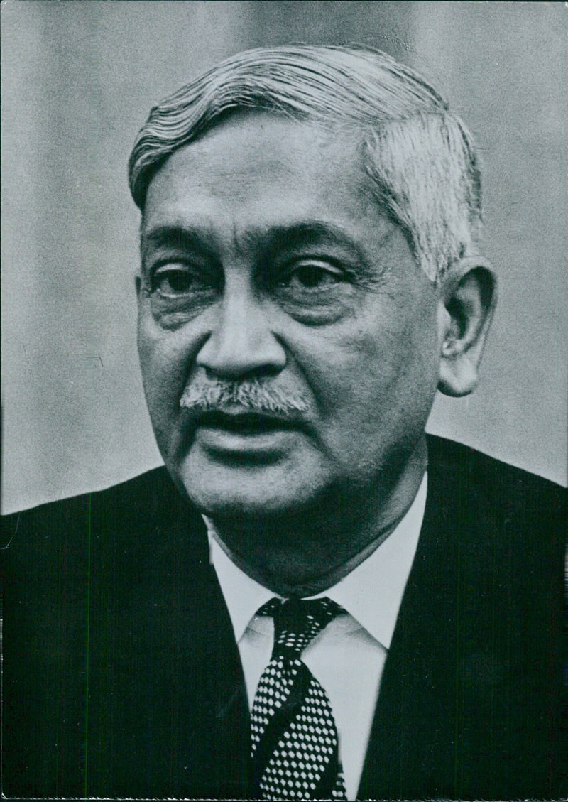 Indian Diplomats: BIRENDRA NARAYAN CHAKRAVARTY - Vintage Photograph