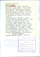 British writer David Caute - Vintage Photograph