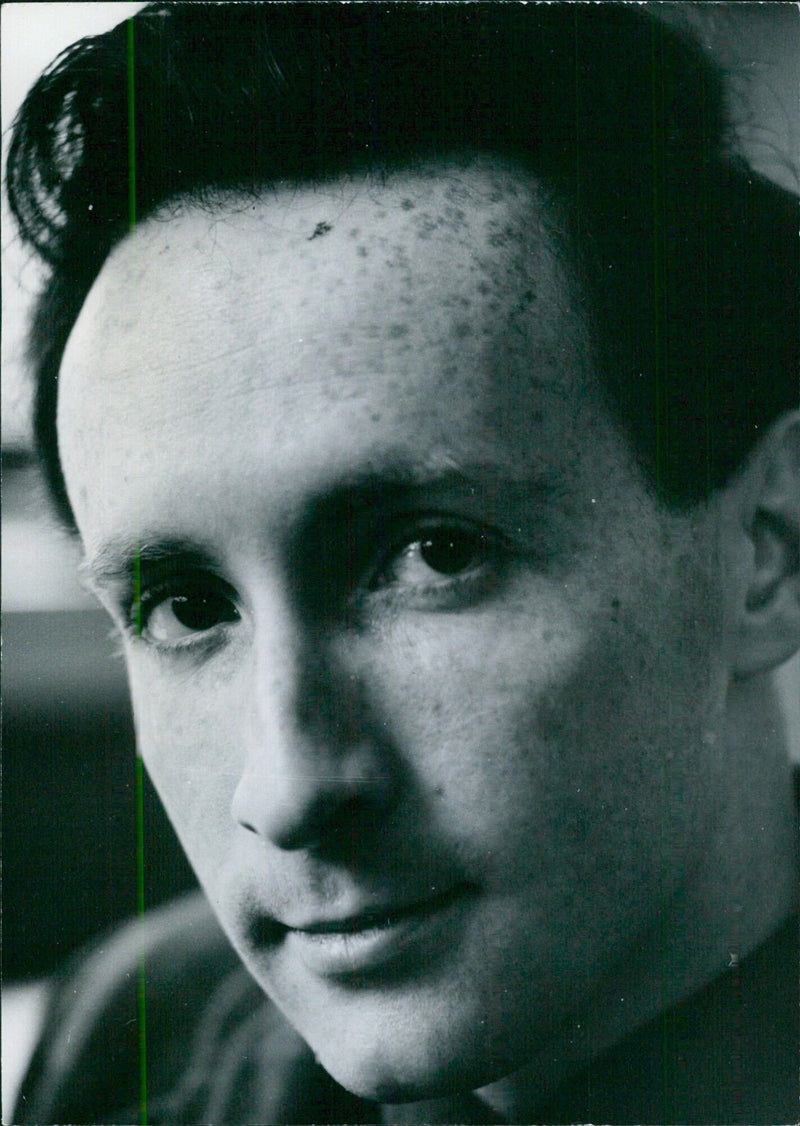 British writer David Caute - Vintage Photograph