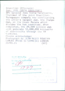 Brazilian Official: Gen, JOSE COSTA CAVALCANTI OPS - Vintage Photograph