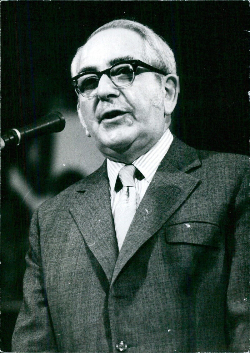 ABRAHAM KRAMER, Deputy Chairman of the Zionist Federation of Great Britain and Ireland - Vintage Photograph