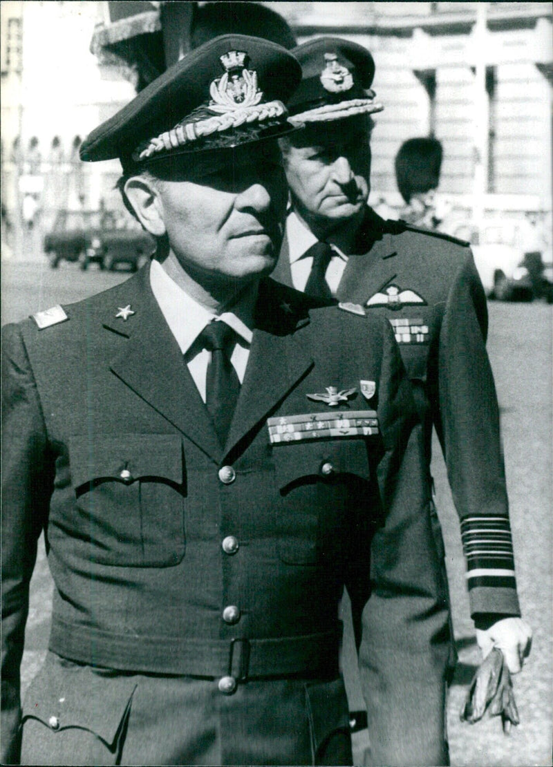 Italian Service Chiefs - Vintage Photograph