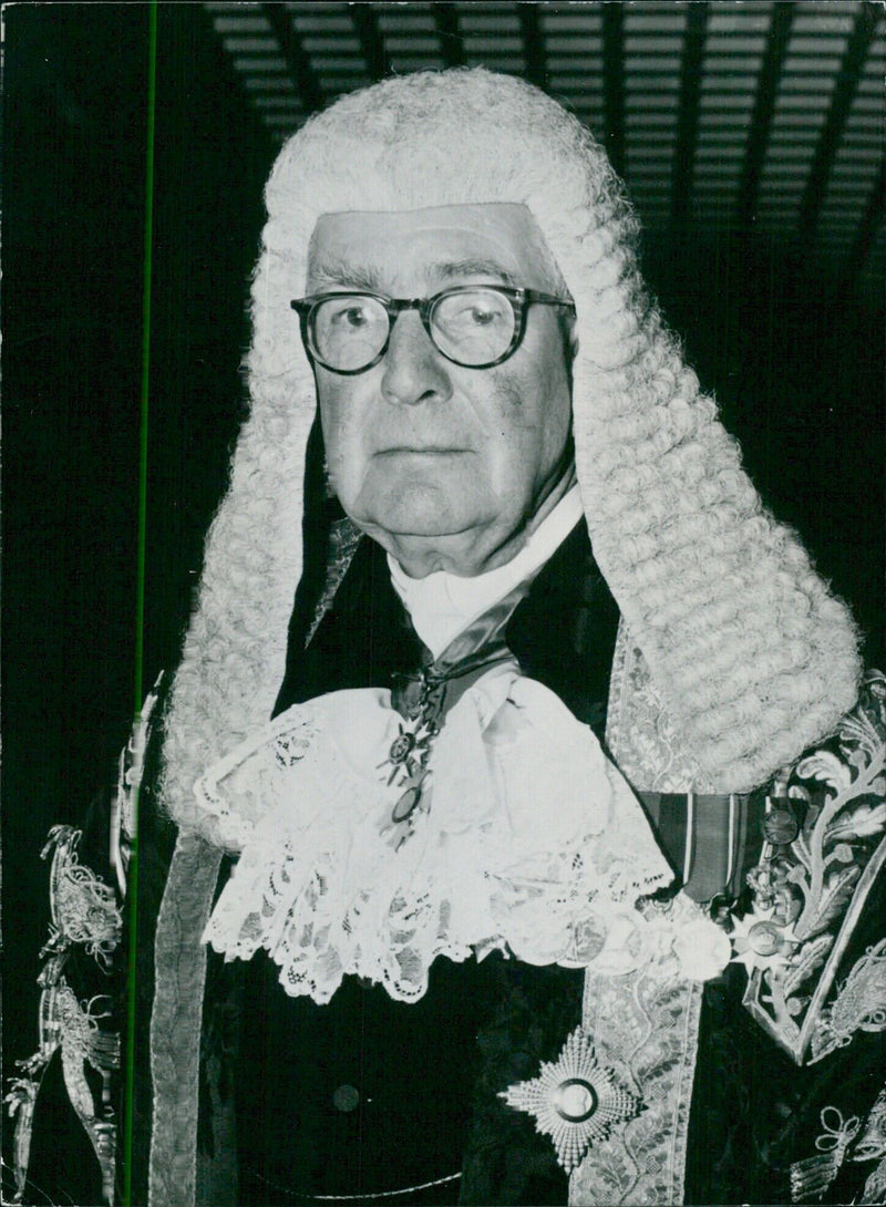 Sir Ferdinand Cavendish-Bentinck, Speaker of the Kenya Legislative Council - Vintage Photograph