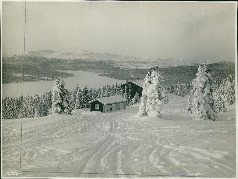 Egerer Wilse mountain hotel - Vintage Photograph