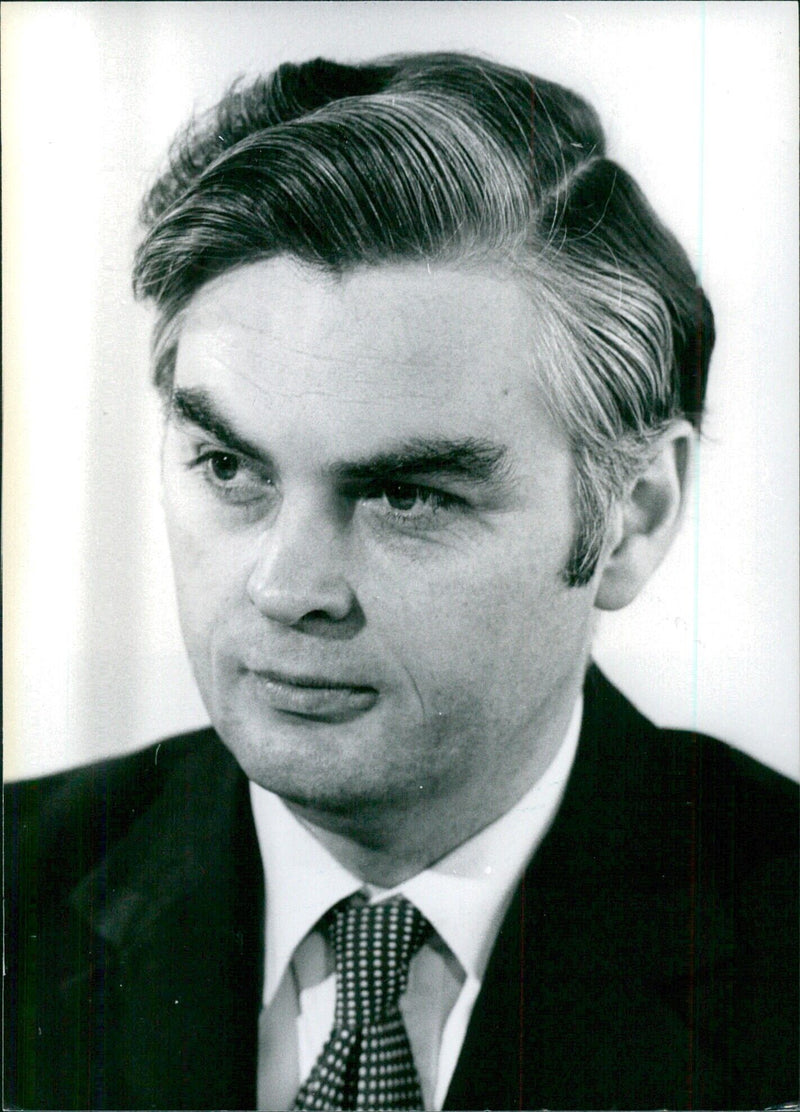 British Politician Norman Lamont - Vintage Photograph