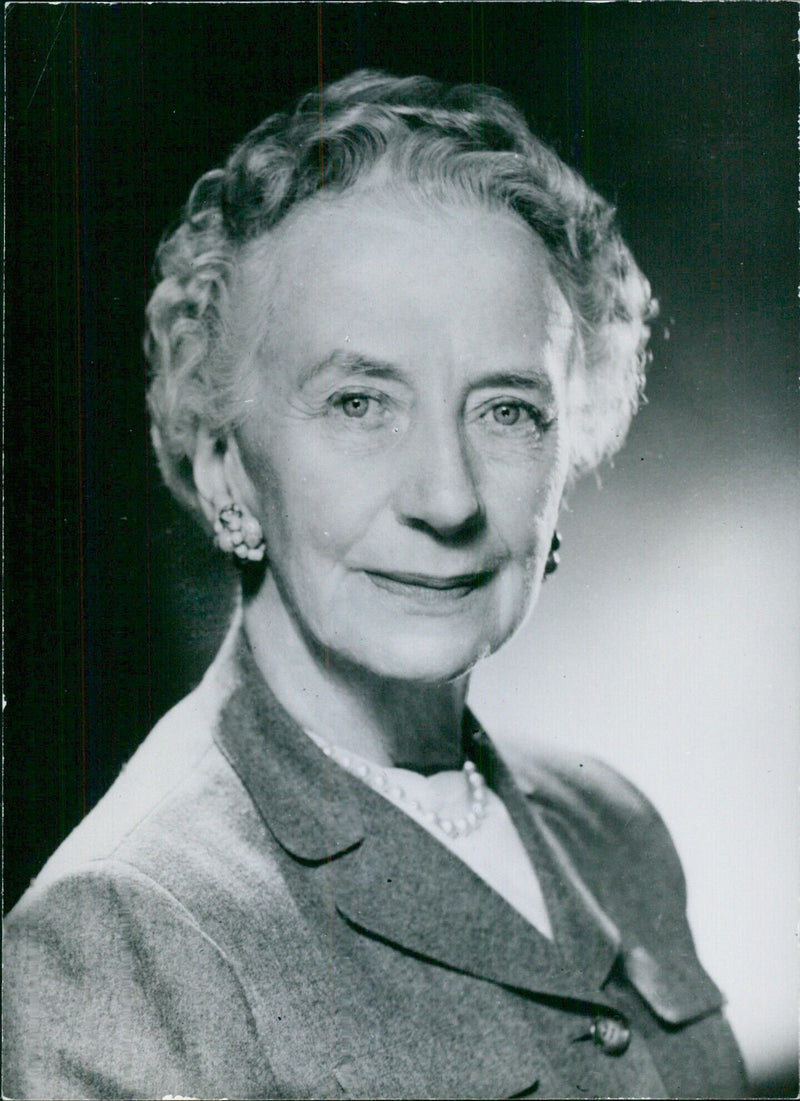 Dr. Sara M. Jordan, a well-known gastro-enterologist - Vintage Photograph