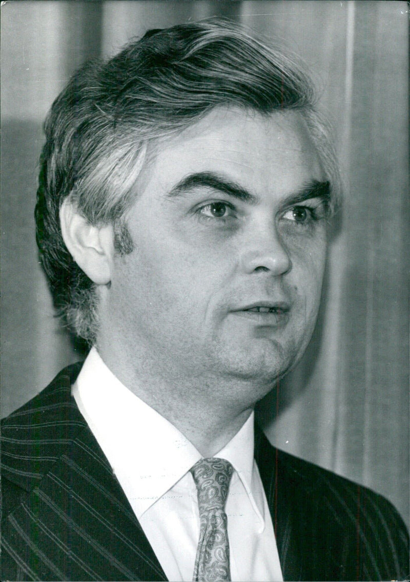 British Politicians: NORMAN LAMONT, M.P. since May - Vintage Photograph