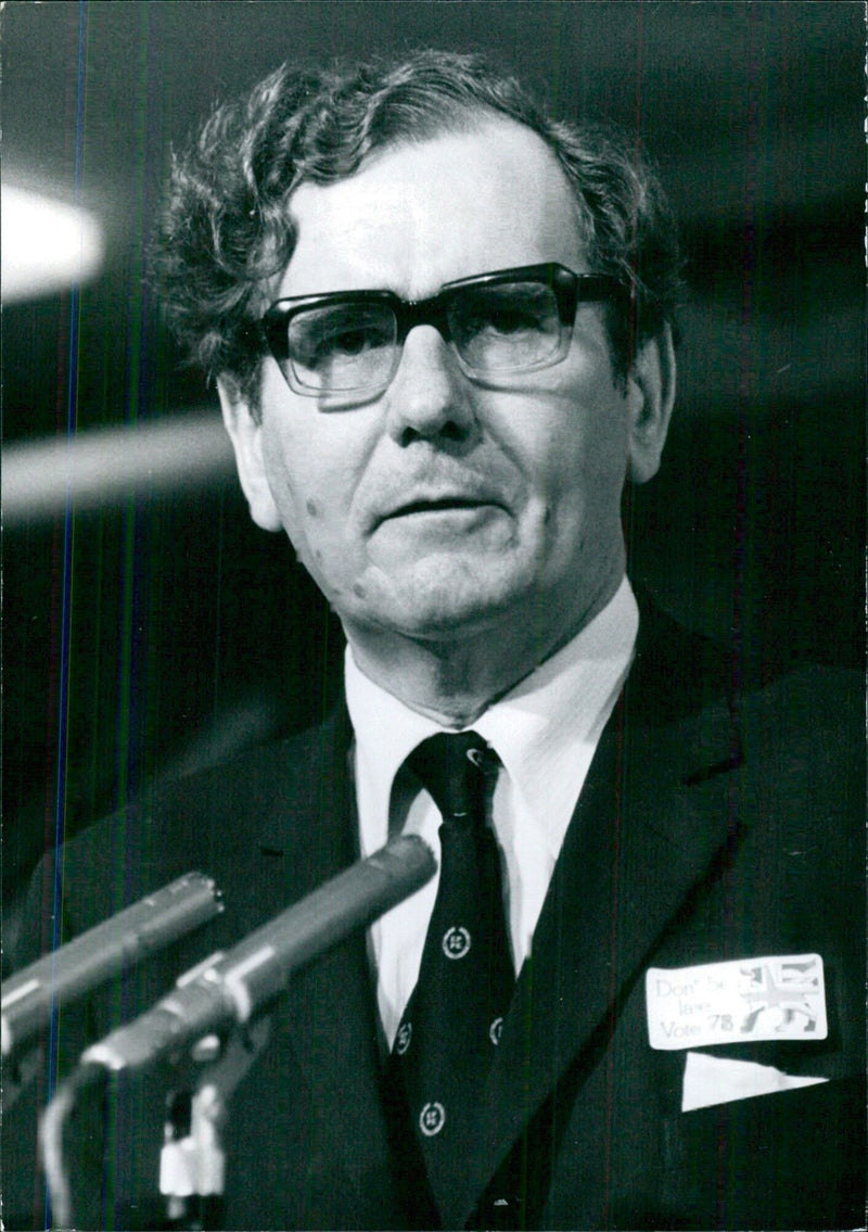 PETER KIRK, Leader of the Conservative Delegation to the European Parliament - Vintage Photograph