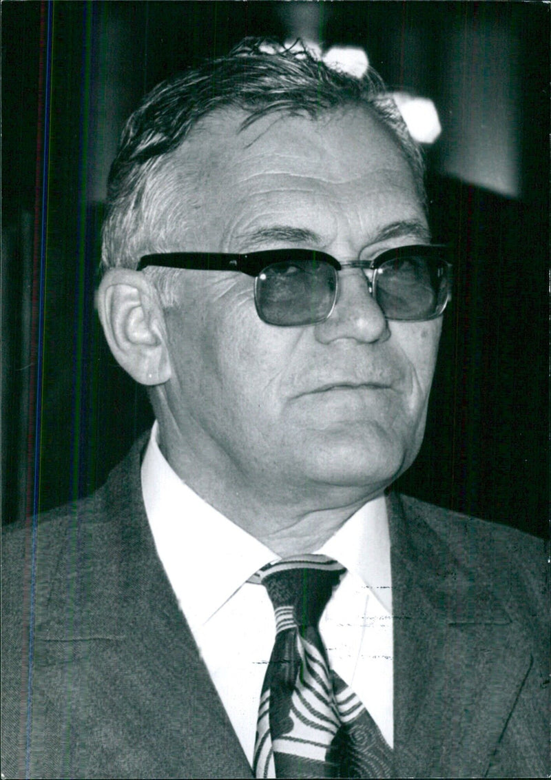 Vladimir Kirillin, Deputy Chairman of the Soviet Council of Ministers and Chairman of the State Committee for Science and Technology. - Vintage Photograph