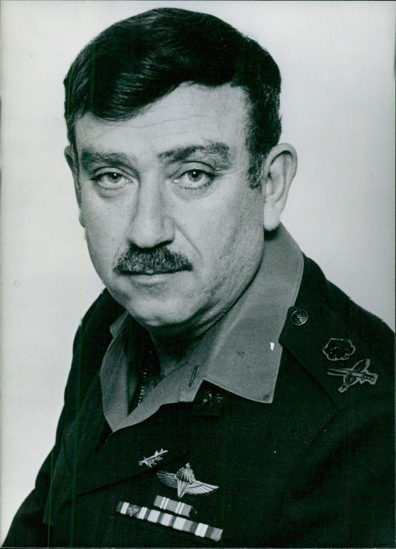 Israeli Service Chiefs: Mai.-Gen. AVRAHAM ORLI OPS - Vintage Photograph