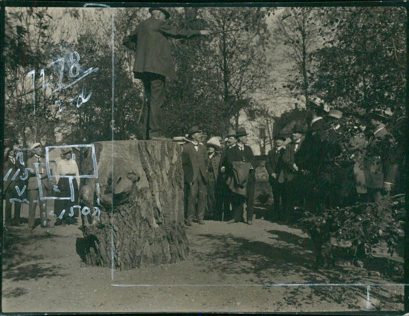 Svartbädesgatan in Upsala - Vintage Photograph