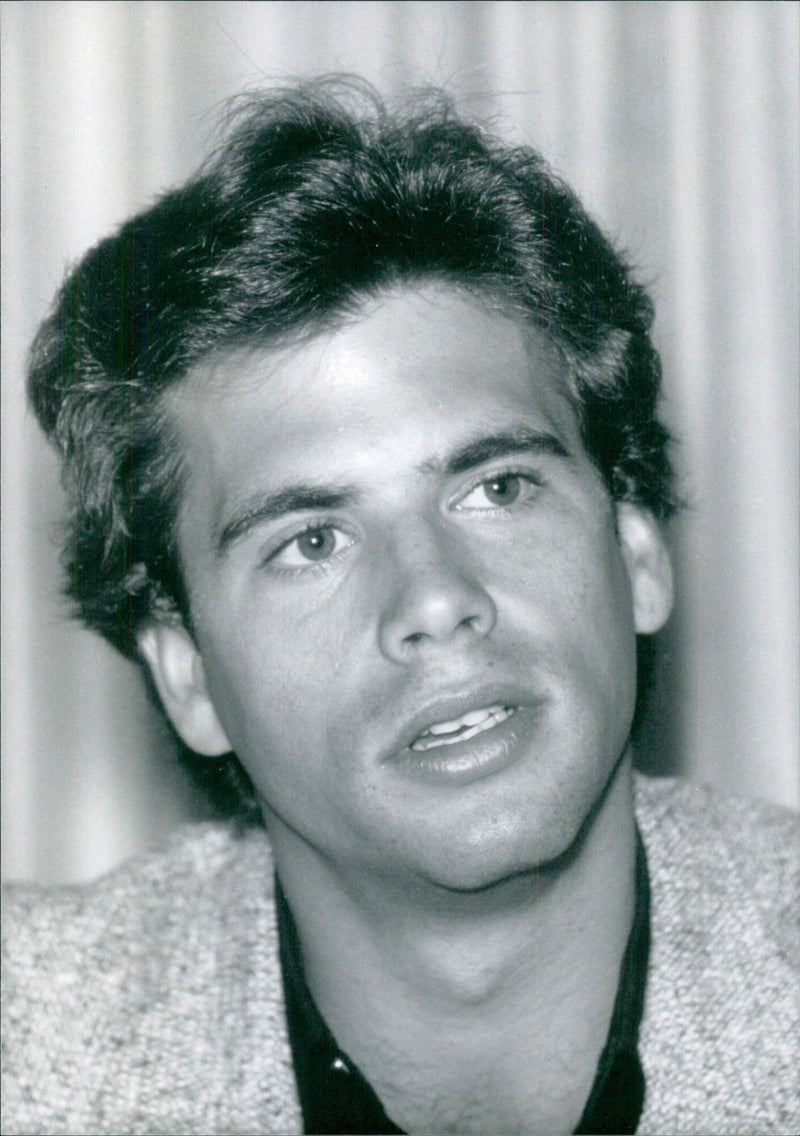 Lorenzo Lamas, star of Falcon's Crest - Vintage Photograph