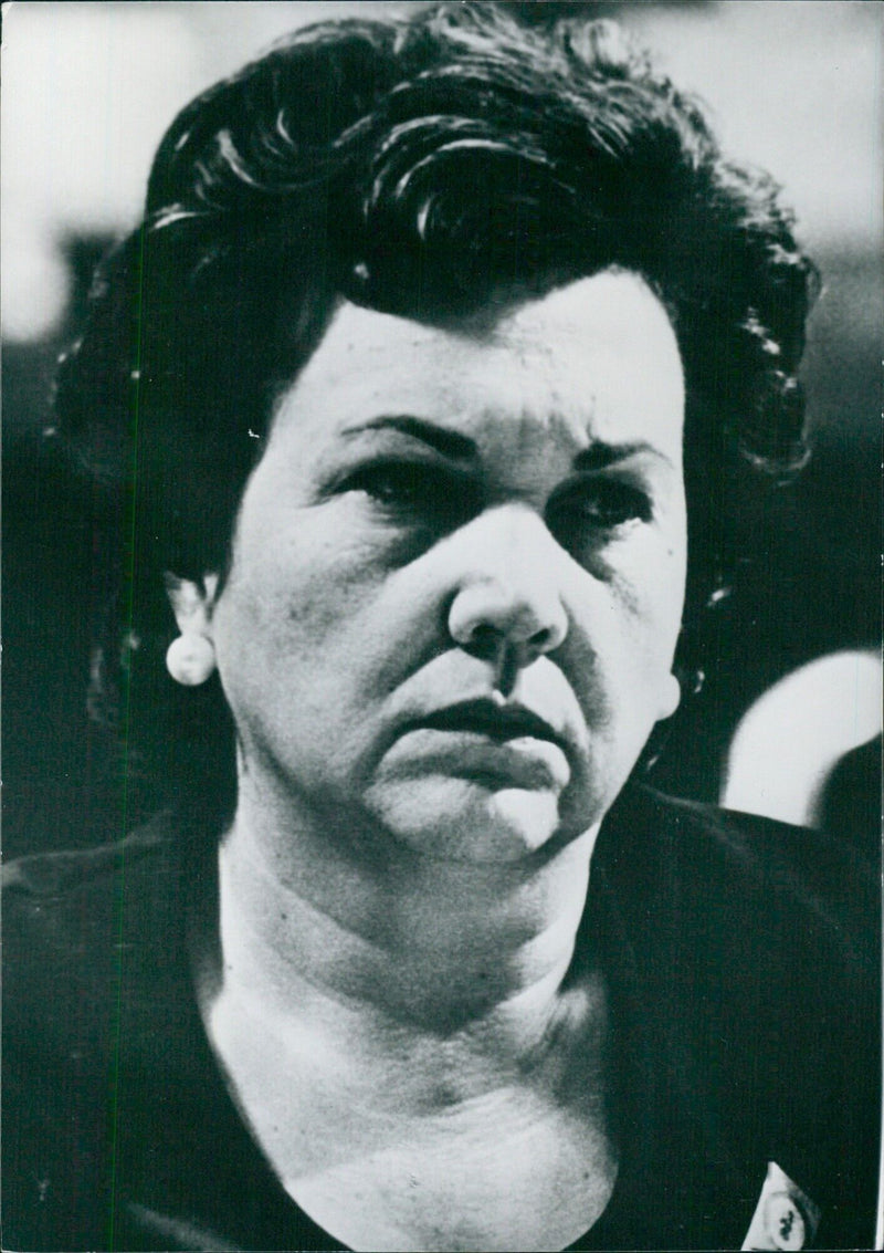 DORA CERCANO, Secretary-General of the Federation of Cuban Women - Vintage Photograph