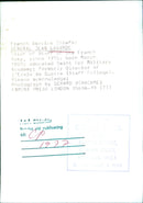 French Service Chiefs: GENERAL JEAN LAGARDE Chief of Staff of the French Army - Vintage Photograph