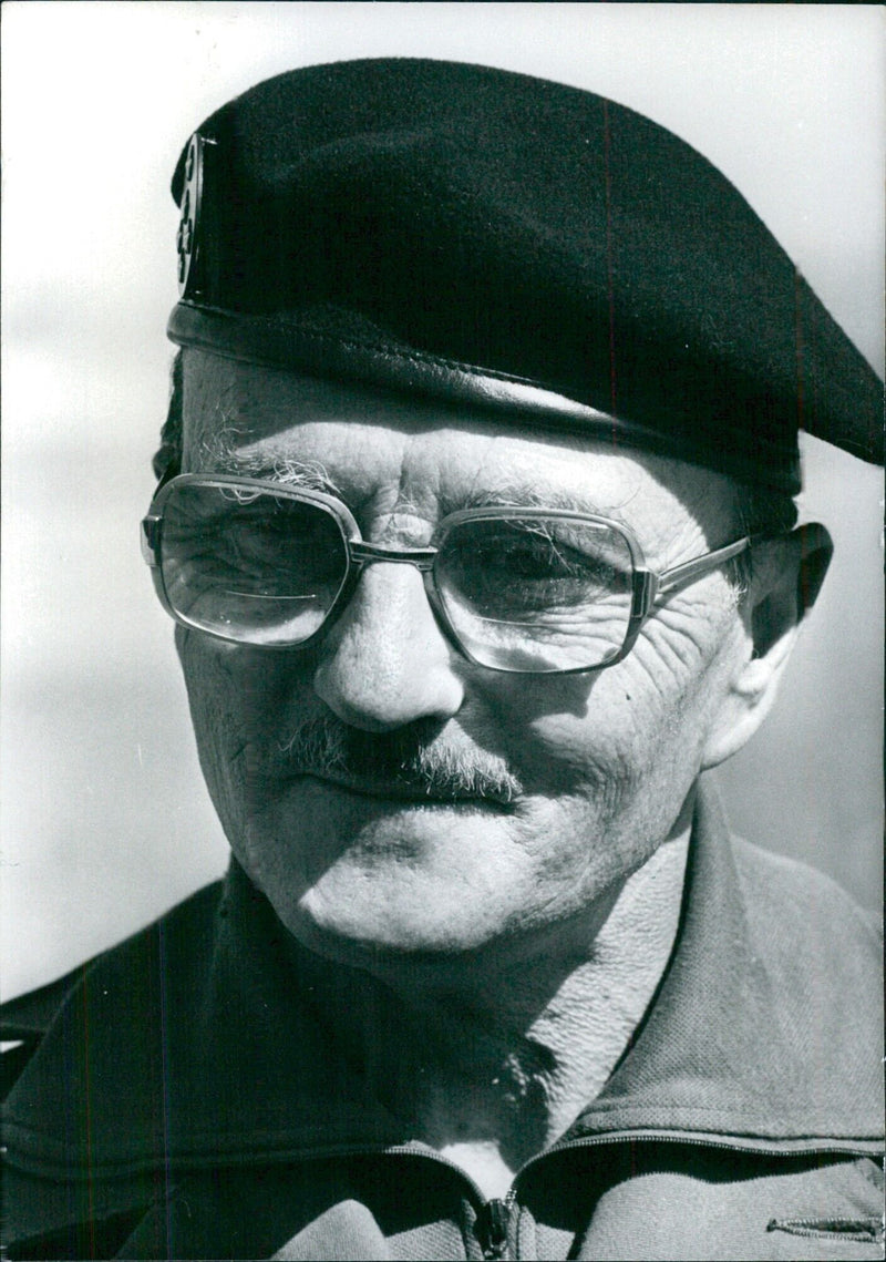 French Service Chiefs: GENERAL JEAN LAGARDE Chief of Staff of the French Army - Vintage Photograph