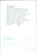 B.B. KING OPS Riley B. "Blues Boy" King, US Musicians - Vintage Photograph