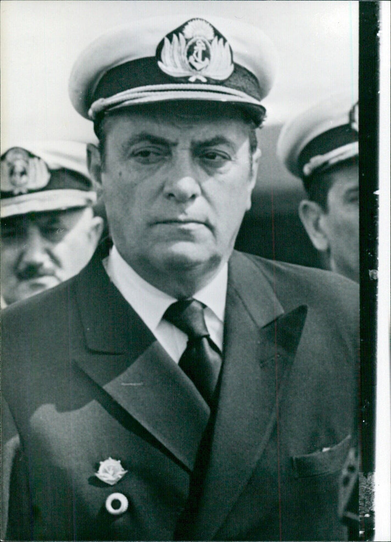 Adm. Armando Lambruschini, Argentine Service Chief - Vintage Photograph