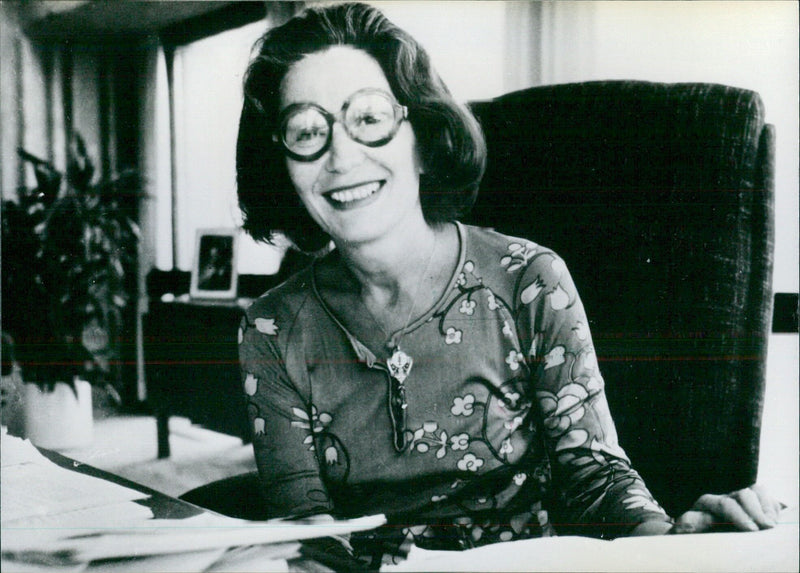 Dr. Sylvia Ostry, Head of the Economics and Statistics Department of the OECD - Vintage Photograph