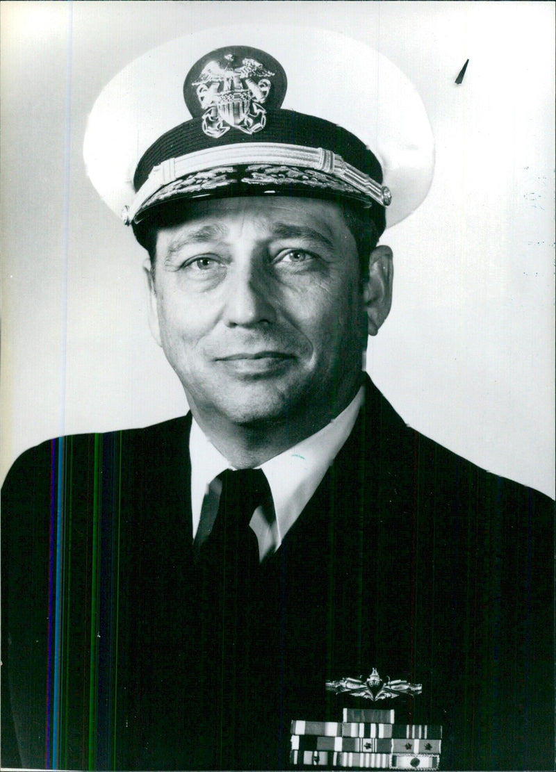 Rear-Adm. Thomas R. Kinnebrew of the U.S. Navy - Vintage Photograph